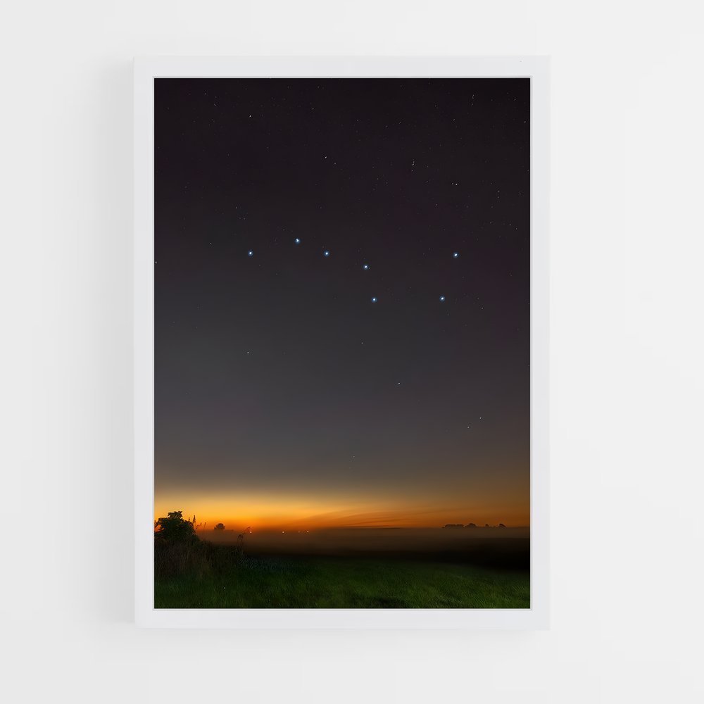 Poster Étoiles au Sommet – affiche Constellations (vue 3)